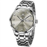Ceas barbatesc Olevs Elegant Mecanic Automatic Analog Data Zilele saptamanii