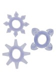 Set de 3 inele pentru penis Tickle C-Rings, Toy Joy