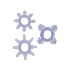 Set de 3 inele pentru penis Tickle C-Rings