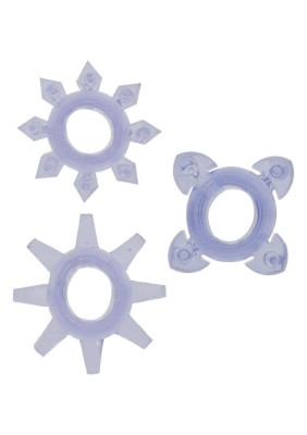 Set de 3 inele pentru penis Tickle C-Rings foto