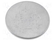 Baterie litiu CR1620 3V 70mAh nereincarcabila RENATA foto