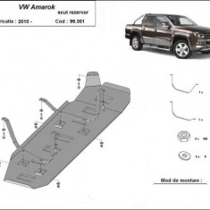 Scut rezervor pentru varianta fara scut de plastic VW Amarok 2010-2022