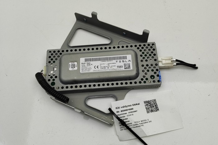 Alt modul de control TESLA MODEL S 2015 OEM: 1143709-00-C 29981600