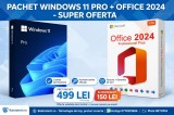 Pachet Licență Windows 11 Pro + Office 2024 Professional Plus - Licență Permanentă, Activare Online, Factură și Garanție - Balutatech.ro