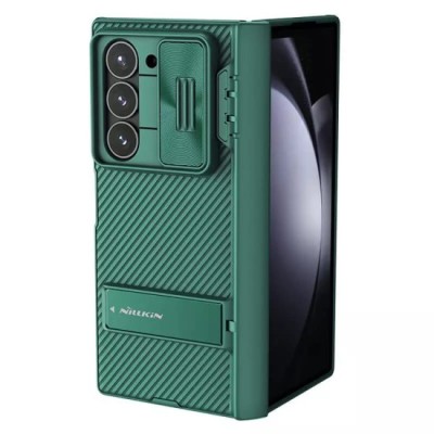 Husa pentru Samsung Galaxy Z Fold6 - Nillkin CamShield Pro Bracket - Green foto