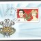 Congo 1981 Lady Di and Charles, perf. sheet, used R.009