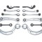 Kit brate suspensie / directie Audi A4 B8 (11.2007 - 12.2015) - 12 piese QWP WSS1001