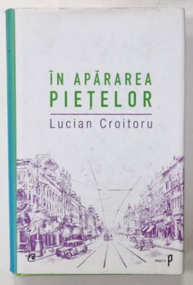 IN APARAREA PIETELOR de LUCIAN CROITORU , 2012 , DEDICATIE * foto