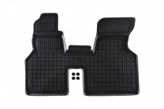 Covorase Presuri Auto Negru din Cauciuc compatibil cu VW TRANSPORTER T4 (1990 - 2003) foto