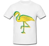Cumpara ieftin Tricou &quot; Flamingo galben &quot;