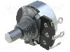 Potentiometru rotativ, 220k&Omega;, mono, liniar, 500mW, TELPOD - PR-246 220K A 20P1