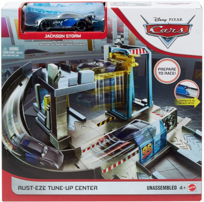 Cars Set De Joaca Centrul Lui Rust-Eze Jackson Storm Cars 3 Disney Pixar 4 Ani+ 33529462 foto