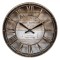 Ceas de Perete Decorativ, Model Voie Express No 23, Cifre Romane, Bronz, 20cm