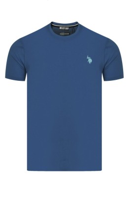 Tricou barbati U.S. Polo Luca albastru foto