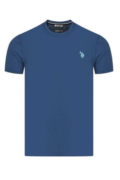 Tricou barbati U.S. Polo Luca albastru