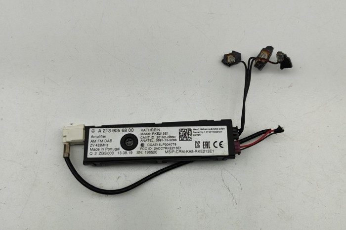 Amplificator de antena MERCEDES-BENZ C Coupe C205 2020 OEM: A2139056800 | 32055100