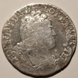 Franța Lorrain 1 teston 1709 argint Leopold