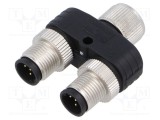 Adapter M12 DEGSON ELECTRONICS FY-M12B-05F-M12B-05M-T-0100