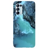 Husa compatibila cu Oppo A53 model Beautiful River, Silicon, TPU, Viceversa, Transparent, Carcasa