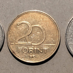 10, 20, 50 forint Ungaria - 1995