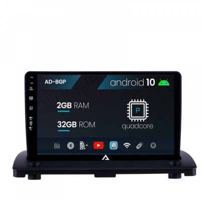 Navigatie Volvo XC90 (2002-2014), Android 10, P-Quadcore 2GB RAM + 32GB ROM, 9 Inch - AD-BGP9002+AD-BGRKIT402 foto