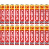 Cumpara ieftin Set 20 baterii Kodak AA, Super Heavy, 1.5v - Rosu