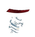 Catadioptru reflectorizant spate Cupra Formentor, 07.2020-06.2024, partea dreapta, original,