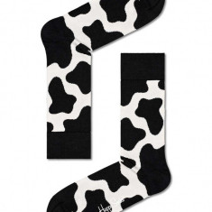 Happy Socks sosete Cow culoarea negru