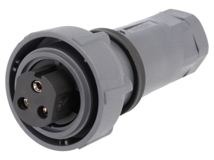 Conector circular mamă 3 pini IP68