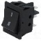 Intrerupator ON-ON, 2 pozitii, DPDT, {{Producator}} - RS2023C7BK