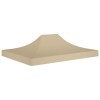 Gossi acoperis pentru cort de petrecere, bej, 4 x 3 m, 270 g/m2