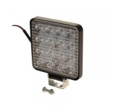 Proiector LED Auto 48W Patrat, 16 LED, 9-80V, 6500K, IP65, Off Road, Utilaje, MX_NEW AW24802