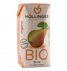 Suc de pere bio cu pai Hollinger, 200ml Hollinger foto