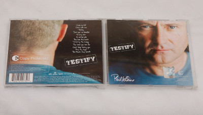 Phil Collins - Testify - CD audio original foto