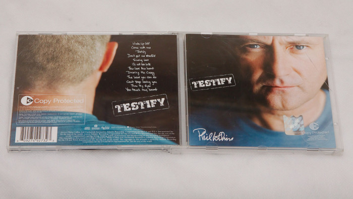 Phil Collins - Testify - CD audio original