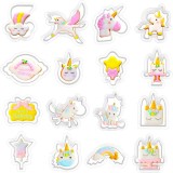 Set de 16 forme pentru biscuiti Miotlsy, model Unicorn, plastic, 5-9 cm