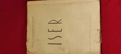 ISER &amp;quot;Maestrii Picturii Romane Contemporane&amp;quot; apare sub ingrijirea lui Ionel Jianu. AN 1945 foto