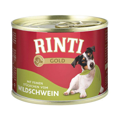 Rinti Gold Adult conservă cu carne de mistreț 185 g foto