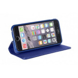 Husa Flip Carte Smart HTC Desire 825 Blue, Cu clapeta, Piele Ecologica