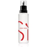 Armani S&igrave; Passione Eau de Parfum rezervă pentru femei 100 ml
