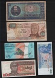 Set 5 bancnote de prin lume adunate (cele din imagini) #72, Europa
