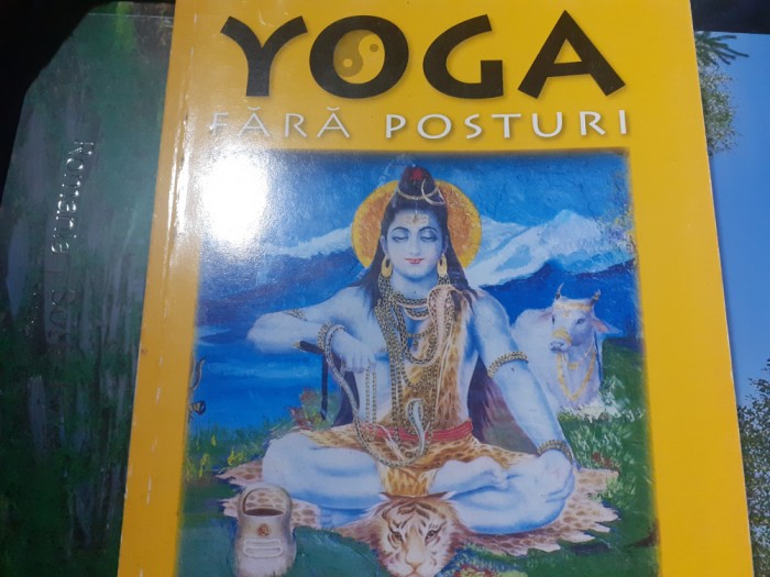 YOGA FARA POSTURI - PHILIPPE DE MERIC ED PRO, 236 PAG