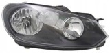 Far VW Golf 6 10.2008-2013 partea Dreapta, tip bec H15+H7+PSY24W+W5W, cu lumini de zi, electric, daytime running light, cu motoras, TYC 20-11777-05-2