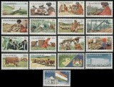 Transkei 1976 - Uzuale, motive locale, agricultura, serie neuzata