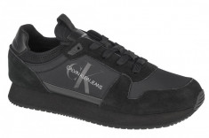 Pantofi pentru adida?i Calvin Klein Runner Sock Laceup Ny YM0YM00040-BEH negru foto