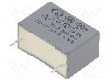 Condensator cu polipropilena, 0,22&micro;F, 310V AC, 630V DC, KEMET - R463I322000H3M