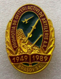 Insigna militara Promotia de ofiteri de Artilerie AA 1949 - 1989 Brasov 5 XI **