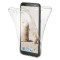 Husa Full TPU 360&deg; (fata + spate) pentru Samsung Galaxy A6 (2018), Transparent