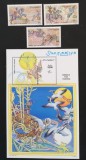 SOMALIA-ANIMALE,VINATOARE-3 Val.+1 Colita**SOM 129B