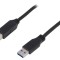 Cablu USB 3.0 A-B 2m, negru